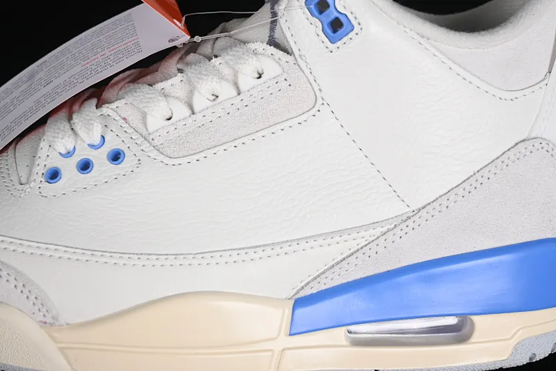 All categories Air Jordan Jordan series basketball shoes Air Jordan 3 Air Jordan 3 Retro "Lucky Shorts" AJ3 Joe 3 Lucky Shorts North Carolina Blue CT8532-101